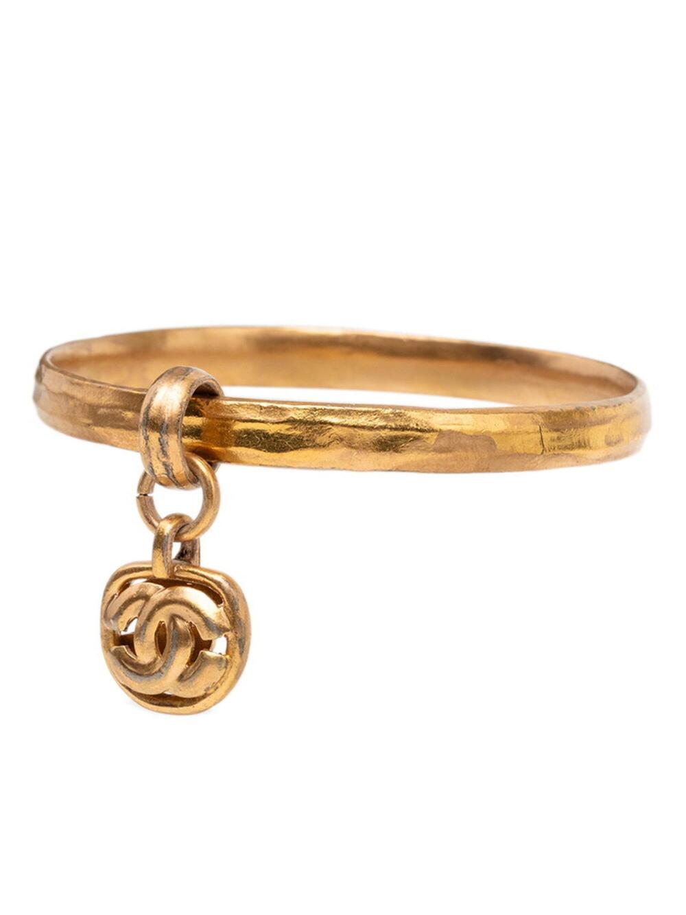 Chanel Cc Logo Bracelet Metal #276331C79B - Picture 2 of 4